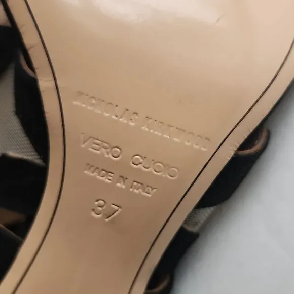 Nicholas Kirkwood heels black sandals - Picture 13 of 14